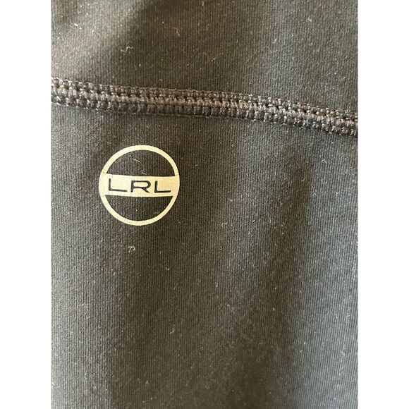 Ralph Lauren Black Leggings w/ Red Trim - Size Large - Picture 5 of 5